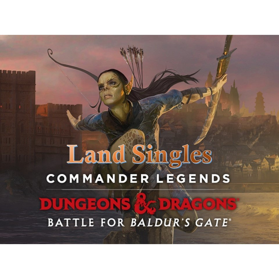 CLB Commander Legends: Battle for Baldur's Gate Land Singles MTG Magic: The Gathering