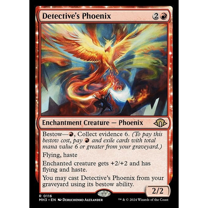 MH3_116 Detective's Phoenix MTG Magic: The Gathering: Modern Horizons 3_Rare