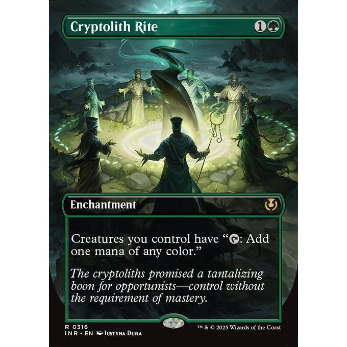 INR_316 Cryptolith Rite *Innistrad Remastered* *BL Borderless* MTG Magic: The Gathering_Rare