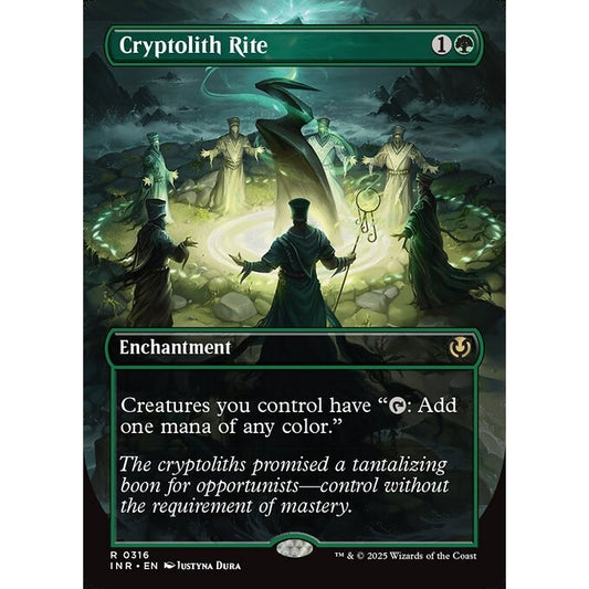 INR_316 Cryptolith Rite *Innistrad Remastered* *BL Borderless* MTG Magic: The Gathering_Rare