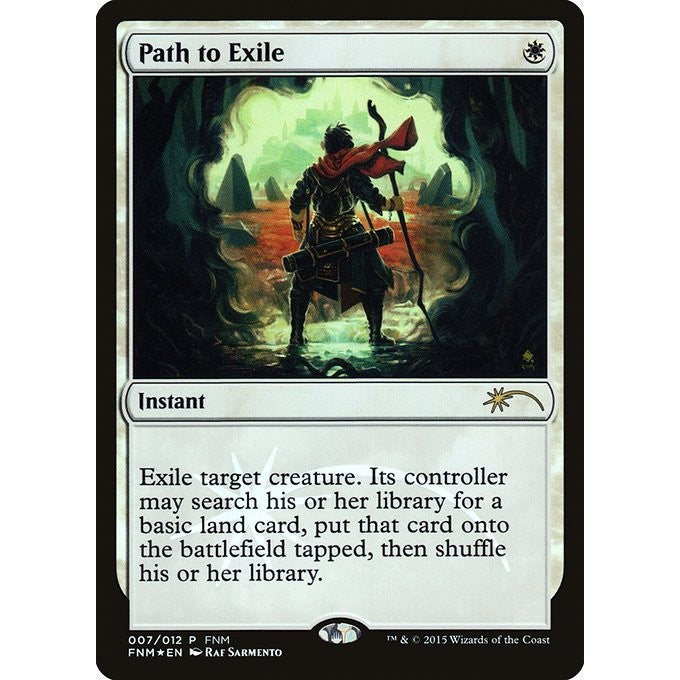 FNM_007 Path to Exile Promo Foil MTG Magic: The Gathering: FNM Rare Foil