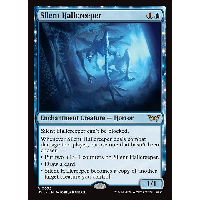 DSK_072 Silent Hallcreeper MTG Magic: The Gathering: Duskmourn_Rare