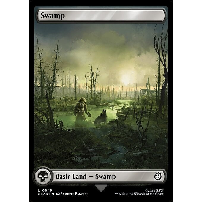 FALLOUT PIP Choose Your Cards MTG Magic: The Gathering Basic Lands Regular, and Surge Foil