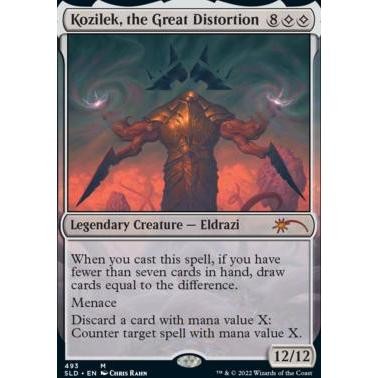 SLD_493 Kozilek, the Great Distortion (493 - Non-Foil): Secret Lair MTG Magic: The Gathering