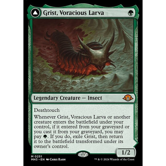 MH3_251 Grist, Voracious Larva // Grist, the Plague Swarm MTG Magic: The Gathering: Modern Horizons 3_Mythic
