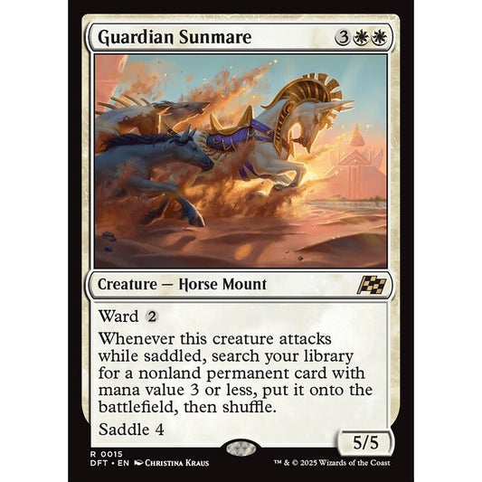 DFT_015 Guardian Sunmare *Aetherdrift* MTG Magic: The Gathering_Rare
