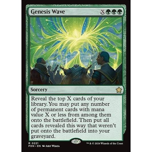 FDN_221 Genesis Wave MTG Magic: The Gathering: Foundations_Rare