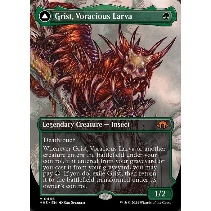 MH3_446 Grist, Voracious Larva *Flip Planeswalker* MTG Magic: The Gathering: Modern Horizons 3_Mythic