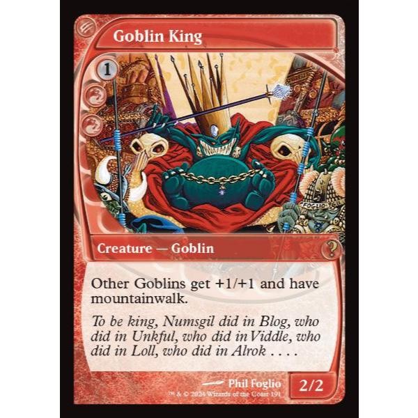 MB2_191 Goblin King (Future Sight) *The List / Mystery Box* MTG Magic: The Gathering_Rare
