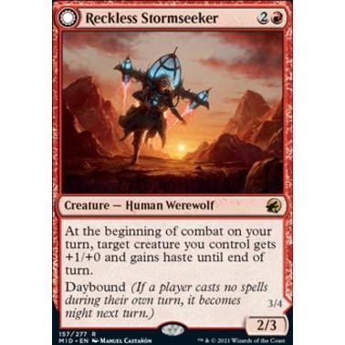 MID_157 Restless Stormseeker MTG Magic: The Gathering: Innistrad: Midnight Hunt_Rare