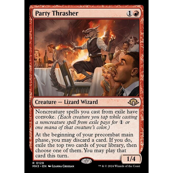 MH3_129 Party Thrasher MTG Magic: The Gathering: Modern Horizons 3_Rare