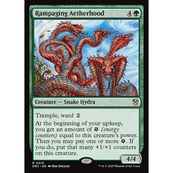 DFC AETHERDRIFT Commander Deck: LIVING ENERGY Singles MTG: Magic: the Gathering: Choose your cards inside DFC DFT