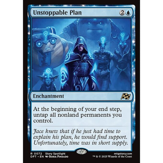 DFT_072 Unstoppable Plan *Aetherdrift* MTG Magic: The Gathering_Rare