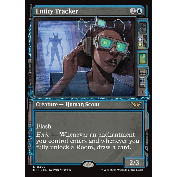 DSK_307 Entity Tracker *Showcase SC* MTG Magic: The Gathering: Duskmourn_Rare