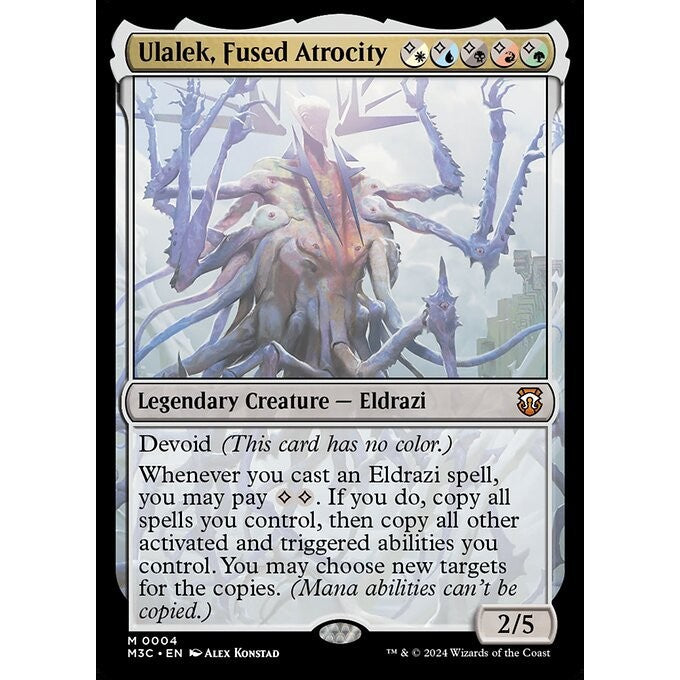 M3C_004 Ulalek, Fused Atrocity MTG Magic: The Gathering: Modern Horizons 3 Commander_Mythic
