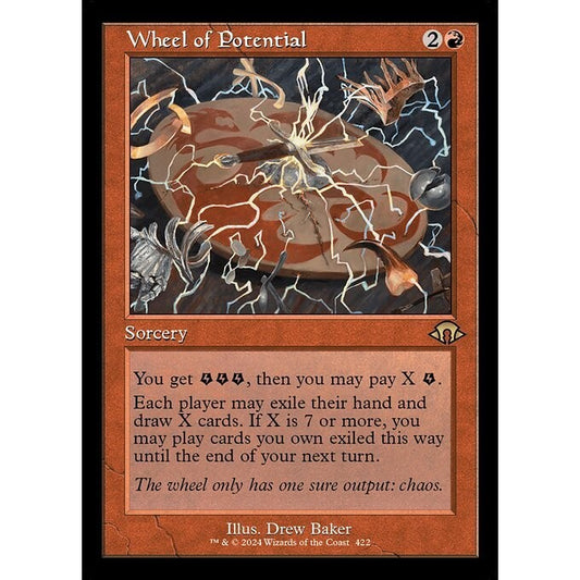 MH3_422 Wheel of Potential *Classic Retro Print* MTG Magic: The Gathering: Modern Horizons 3_Rare