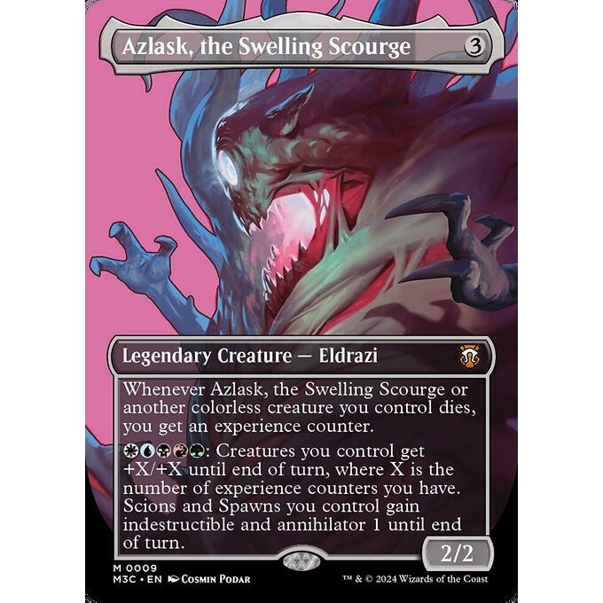 M3C_009 Azlask, the Swelling Scourge *Profile BL* MTG Magic: The Gathering: Modern Horizons 3 Commander_Mythic