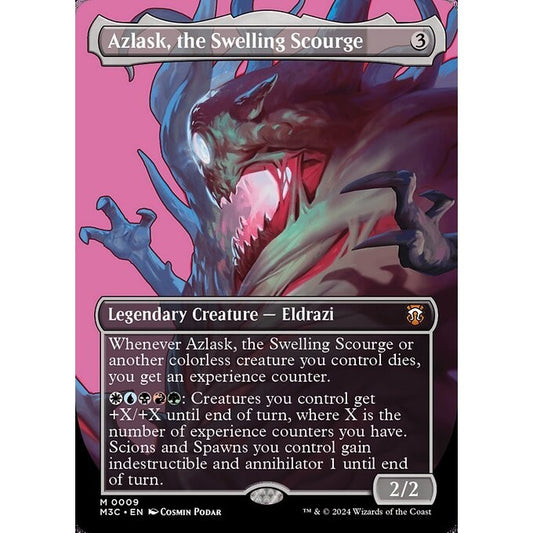 M3C_009 Azlask, the Swelling Scourge *Profile BL* MTG Magic: The Gathering: Modern Horizons 3 Commander_Mythic