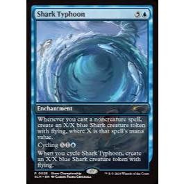 SCH_028 Shark Typhoon MTG Magic: The Gathering: Store Championships:Prize Card_Rare