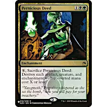 A25_212 Pernicious Deed *The List / Mystery Box* MTG Magic: The Gathering_Rare
