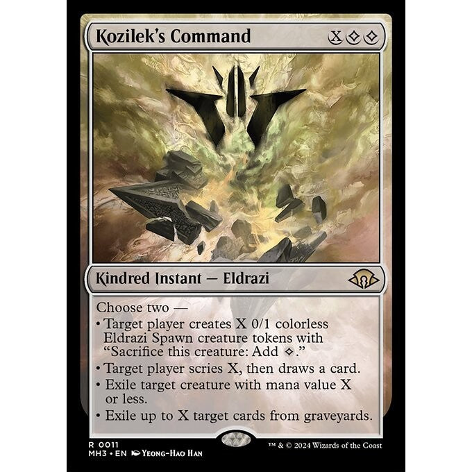 MH3_011 Kozilek's Command MTG Magic: The Gathering: Modern Horizons 3_Rare