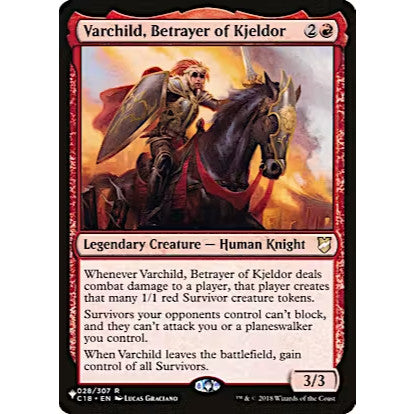 C18_028 Varchild, Betrayer of Kjeldor *The List / Mystery Box* MTG Magic: The Gathering_Rare