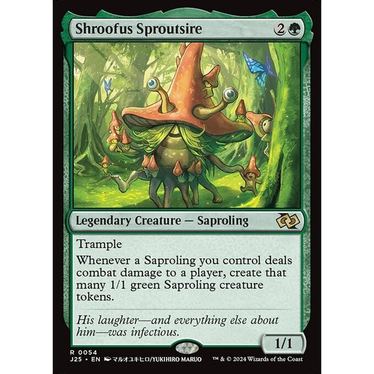 J25_054 Shroofus Sproutsire MTG Magic: The Gathering: Foundations Jumpstart 2025_Rare