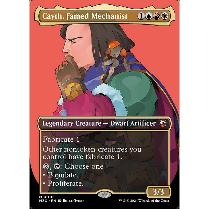 M3C_010 Cayth, Famed Mechanist *EA Profile* MTG Magic: The Gathering: Modern Horizons 3 Commander_Mythic