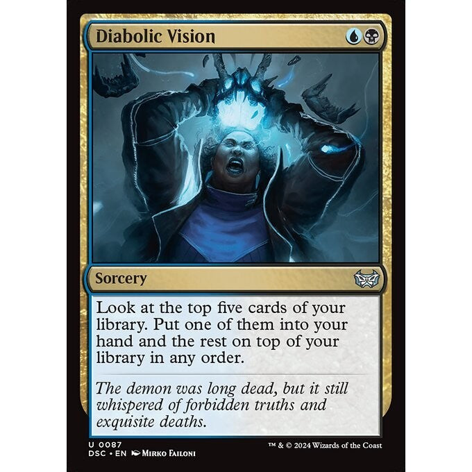 DSC DUSKMOURN Commander Deck: MIRACLE WORKER Singles MTG: Magic: the Gathering: Choose your cards inside DSK