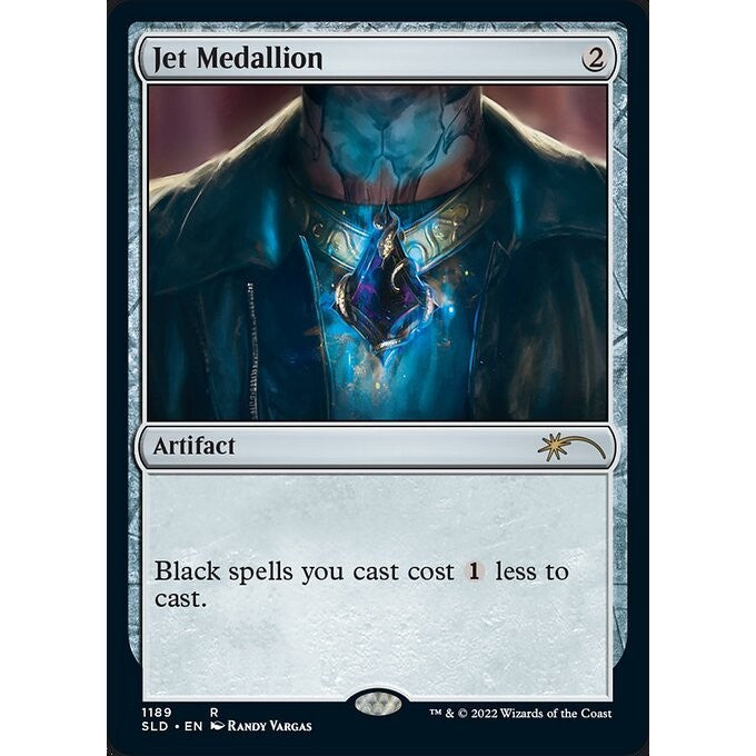 SLD_1189 Jet Medallion MTG Magic: The Gathering: Secret Lair Drop: Post Malone Backstage Pass_Rare