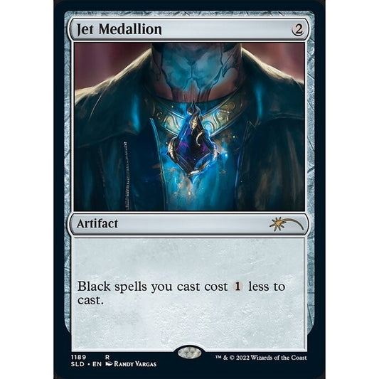 SLD_1189 Jet Medallion MTG Magic: The Gathering: Secret Lair Drop: Post Malone Backstage Pass_Rare