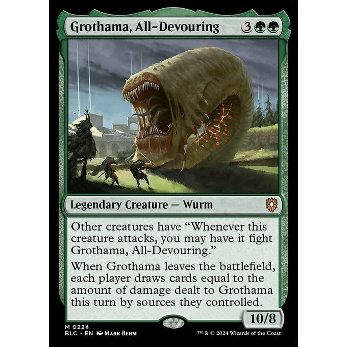 BLC_224 Grothama All Devouring MTG Magic: The Gathering: Bloomburrow Commander_Rare