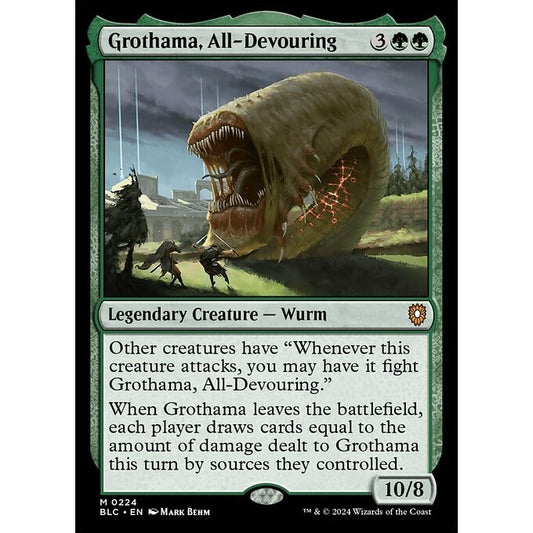 BLC_224 Grothama All Devouring MTG Magic: The Gathering: Bloomburrow Commander_Rare