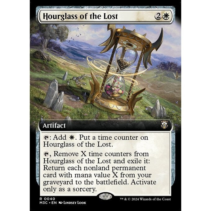 M3C_040 Hourglass of the Lost *EA* MTG Magic: The Gathering: Modern Horizons 3 Commander_Rare