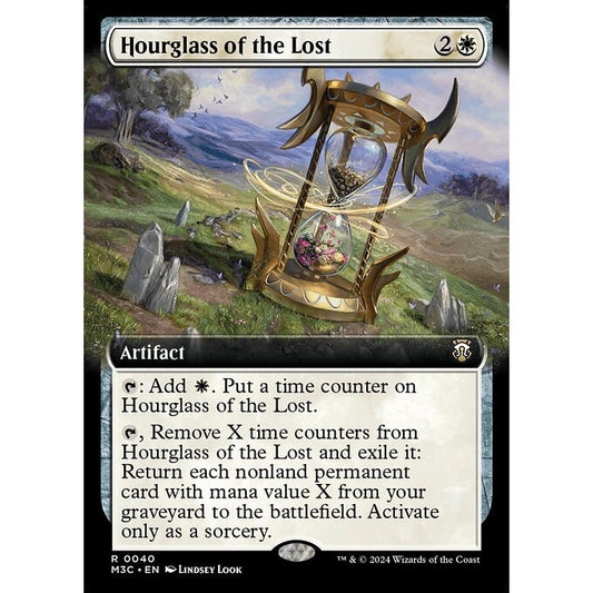 M3C_040 Hourglass of the Lost *EA* MTG Magic: The Gathering: Modern Horizons 3 Commander_Rare