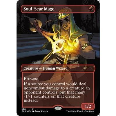 SLD_190 Soul-Scar Mage (190 - Non-Foil): Secret Lair MTG Magic: The Gathering