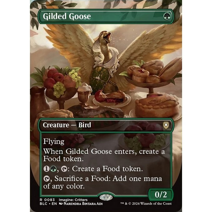 BLC_083 Gilded Goose *Imagine: Critters EA* MTG Magic: The Gathering: Bloomburrow Commander_Rare