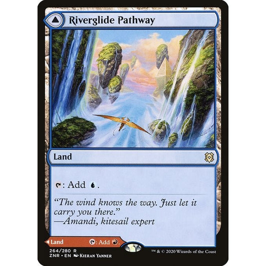 PLIST_ZNR_264 Riverglide Pathway *The List* MTG Magic: The Gathering: Zendikar Rising_Rare