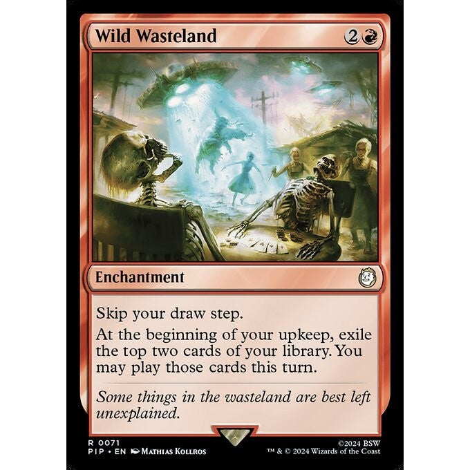 PIP_071 Wild Wasteland MTG Magic: The Gathering: Fallout_Rare