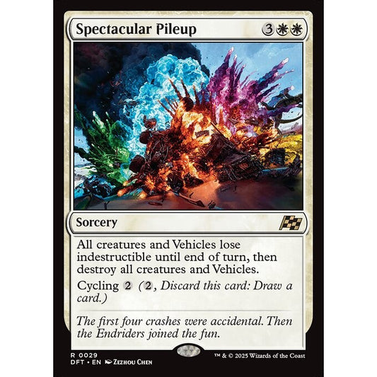 DFT_029 Spectacular Pileup *Aetherdrift* MTG Magic: The Gathering_Rare