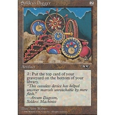 ALL_131 Soldevi Digger *Alliances* MTG Magic: The Gathering_Rare