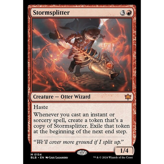 BLB_154 Stormsplitter MTG Magic: The Gathering: Bloomburrow_Mythic