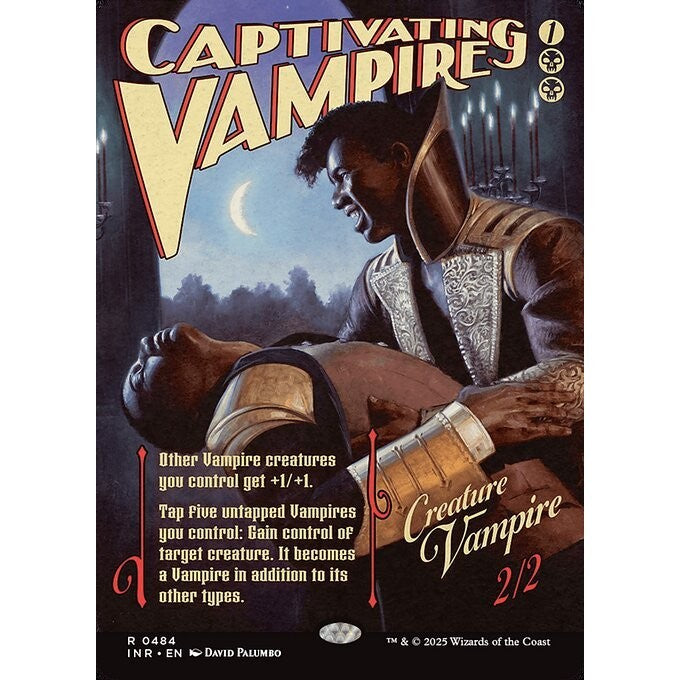 INR_484 Captivating Vampire *Innistrad Remastered* *SC Movie Poster* MTG Magic: The Gathering_Rare