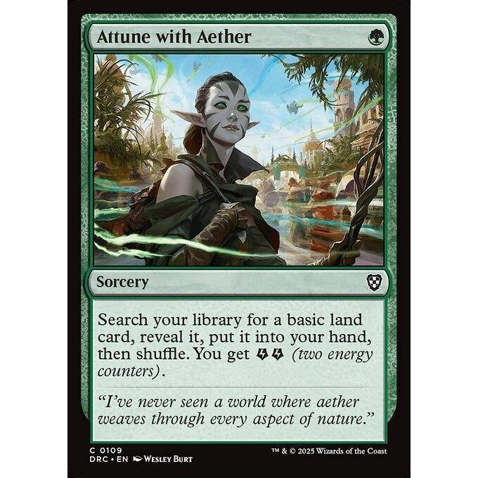 DFC AETHERDRIFT Commander Deck: LIVING ENERGY Singles MTG: Magic: the Gathering: Choose your cards inside DFC DFT