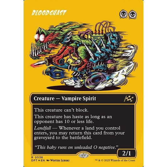 DFT_536 Bloodghast **Borderless BL First Place Foils* Aetherdrift* MTG Magic: The Gathering_Rare