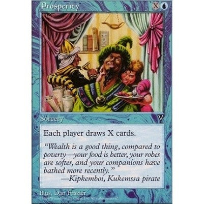 VIS_40 Prosperity *Visions* MTG Magic: The Gathering_Uncommon