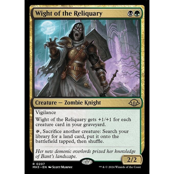 MH3_207 Wight of the Reliquary MTG Magic: The Gathering: Modern Horizons 3_Rare