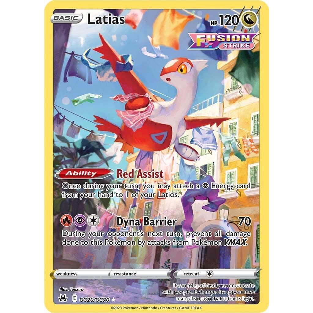 GG_20/70 LATIAS *Crown Zenith: Galarian Gallery* UR English Pokemon TCG_Ultra Rare