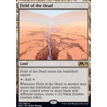 M20_247 FIELD OF THE DEAD MTG Magic The Gathering: 20th Edition Rare