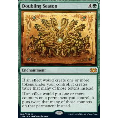 2XM_164 DOUBLING SEASON MTG Magic The Gathering: Double Masters Mythic